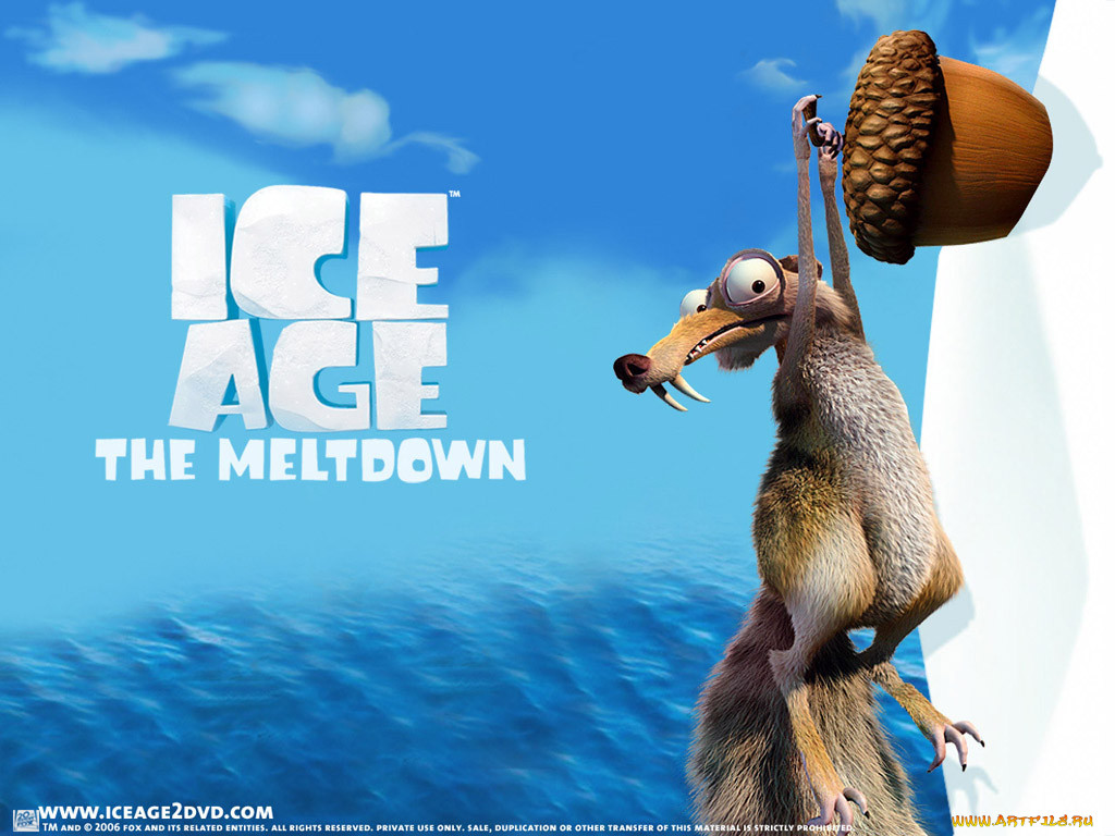 Обои Мультфильмы Ice Age 2: The Meltdown, обои для рабочего стола,  фотографии мультфильмы, ice, age, the, meltdown Обои для рабочего стола,  скачать обои картинки заставки на рабочий стол.